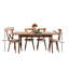Ensemble de table et chaises de salle à manger extensible-456147217