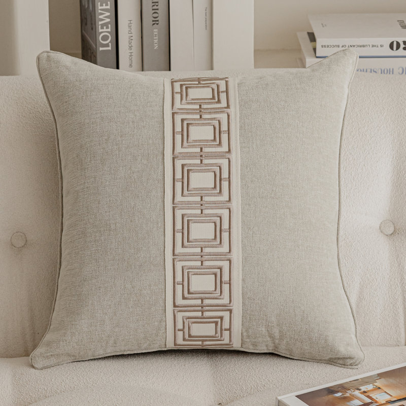 Lena Velvet Square Throw Pillow