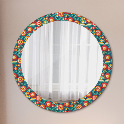 Huldar Glass Flat Wall Mirror