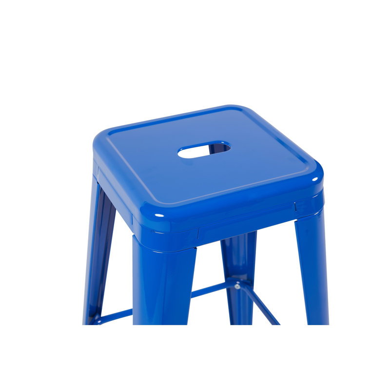 Tabouret de comptoir, 4, Bleu