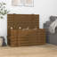 Marlow Home Co. Storage Box White 91X40.5X42 Cm Solid Wood Pine-181935076