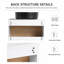 Meuble-lavabo flottant 24 "Aura (RTA) Aura-868454772-868454773