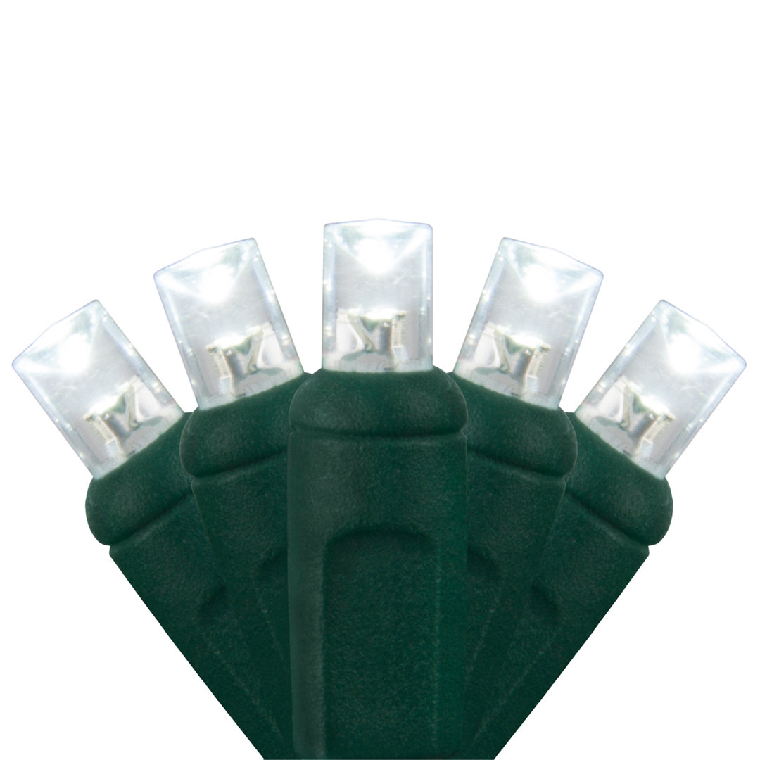 25' 50-Light Shatterproof Wide Angle LED Mini String Lights (End to End Connectable) Wintergreen Lighting 