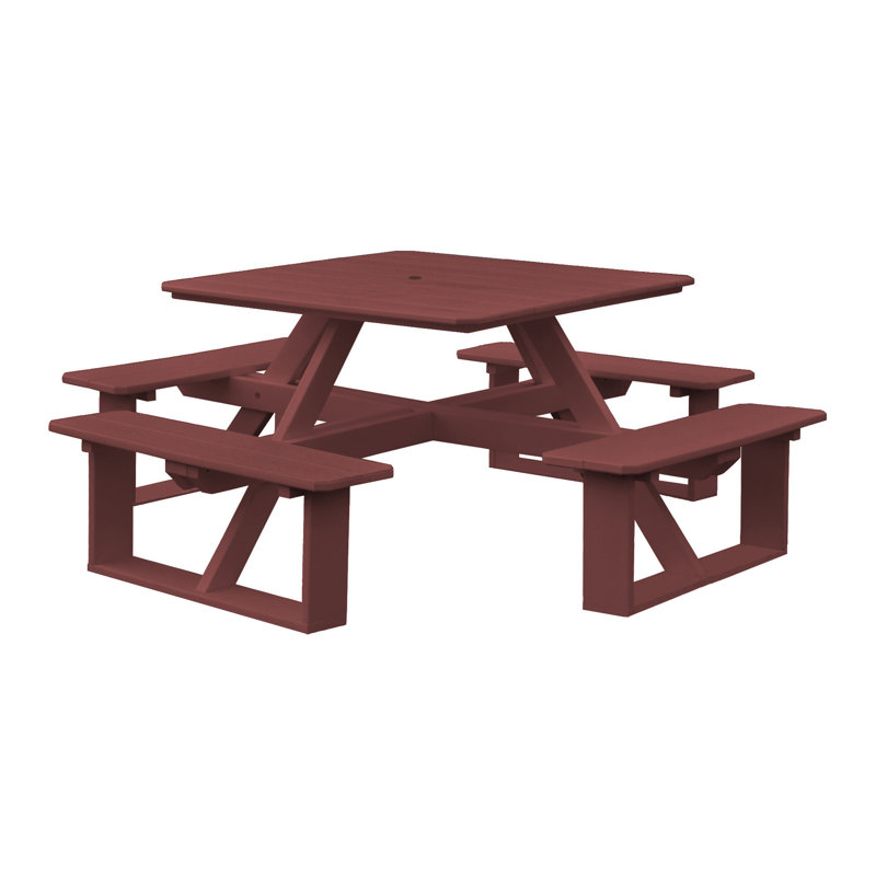 Bathilda 8 - Person Patio Dining Set with, Yes, Cherrywood