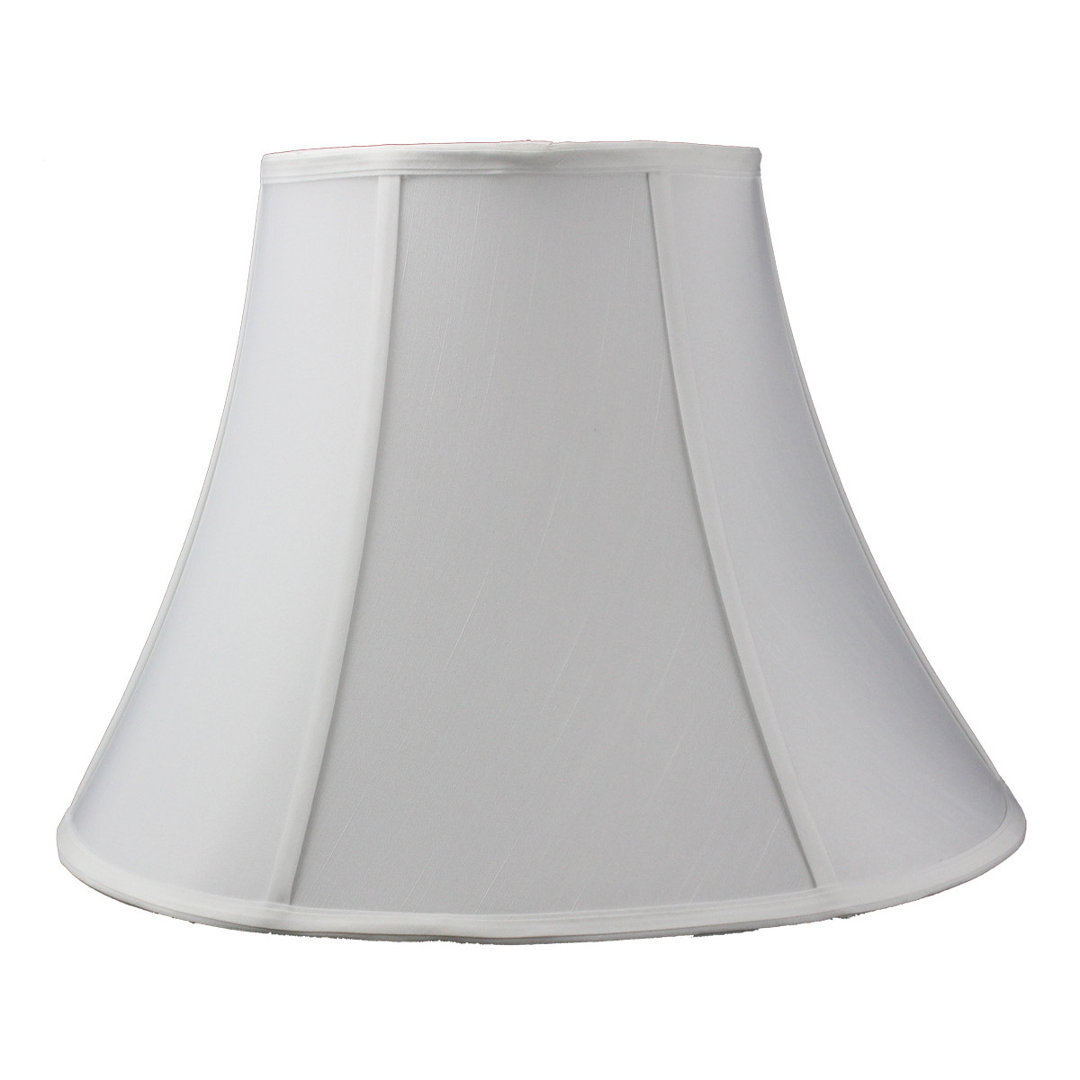 13'' H x 12'' W Silk Bell Lamp Shade Charlton Home®