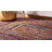 Handmade Braided Bohemian Cotton Multicolor Area Rug-2032901108