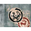 Vintage Art Deco Chinese Medallion Knotted Rug