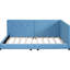 Lit plateforme double tapissier avec hublots, bleu - pour la décoration de la chambre à coucher-1166656439-1166656437