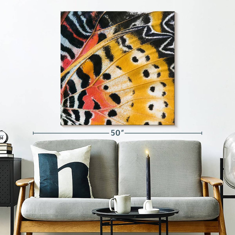 Brampt Monarch Butterfly Wing, 33" H x 33" W