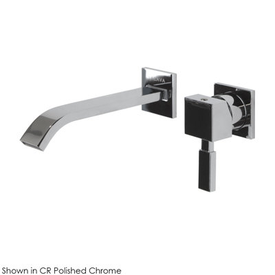 Kubista Wall Mounted Bathroom Faucet with Drain Assembly