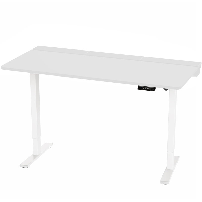 Vivo Electric 60" X 30" Desk, White