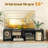 2 Pcs Adjustable Tv Stands With Storage Cubes For Tvs Up To 55 Inches Cabinets -1984945152