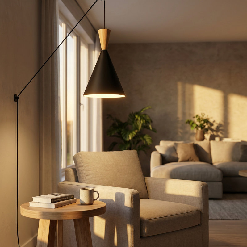 Modern Plug-in Pendant Light Fixtures