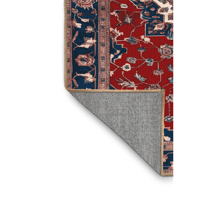 Tapis brun lavable à la machine