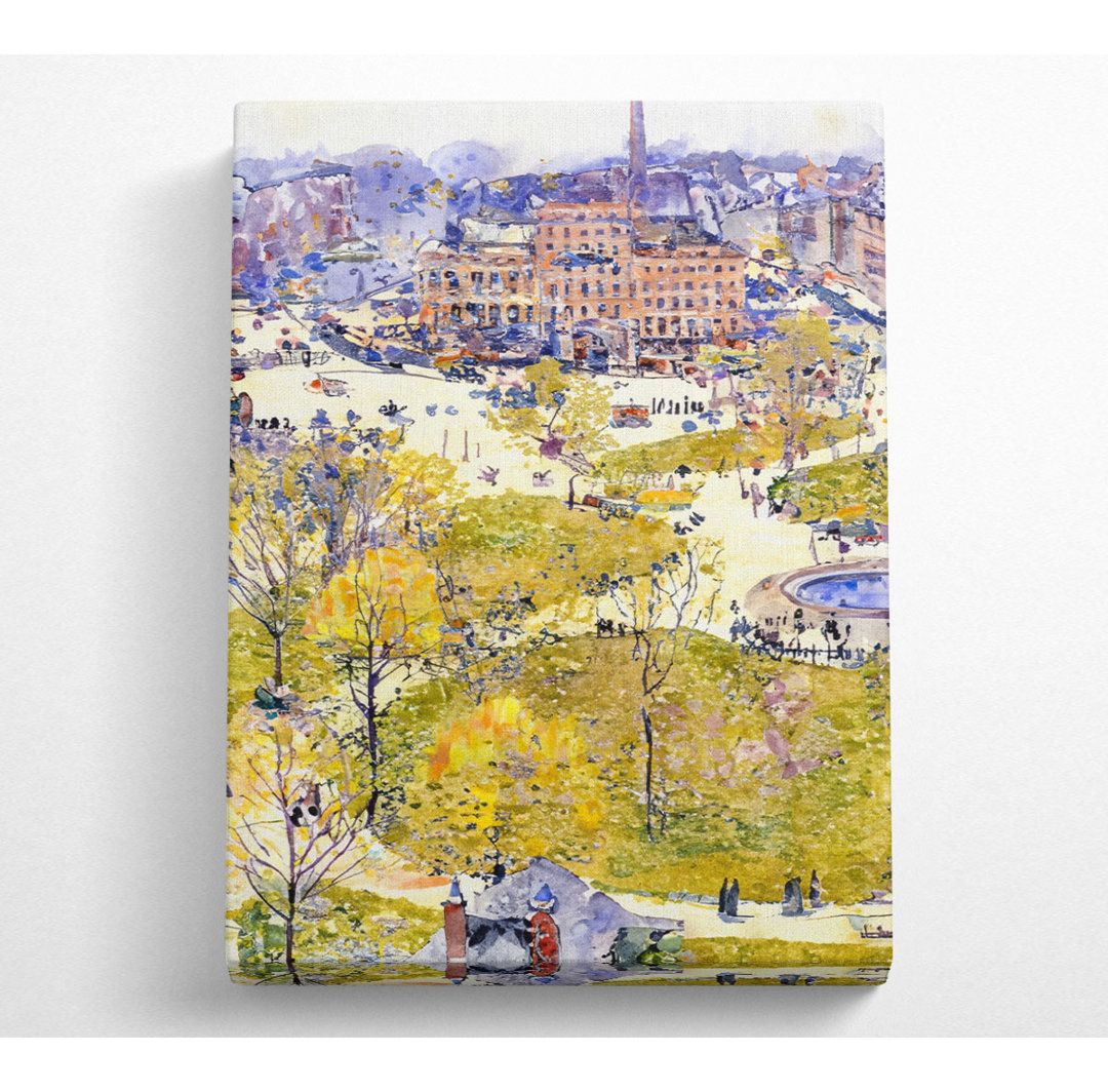 Hassam Union Square im Frühling - Druck