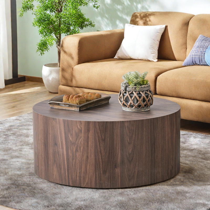 table basse, Noyer foncé