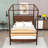 Wood Canopy Platform Bed Frame-1850324712