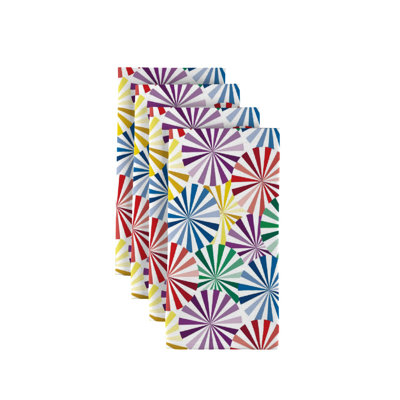 Elodie Polyester Abstract Square Napkin
