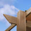 Wood Pergola-563900465