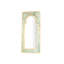 Miroir en bois peint