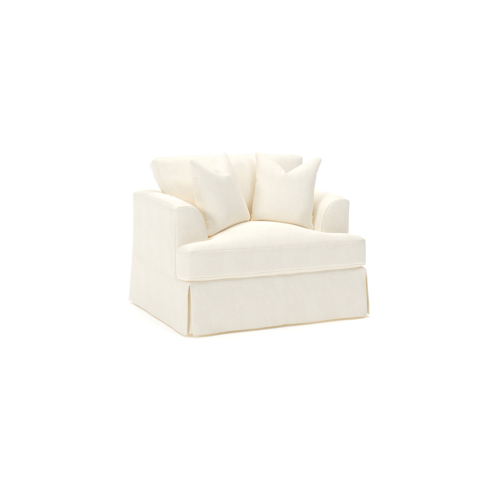 Lucia Armchair - Custom Upholstery by Wayfair™, Conversation Pearl Basketweave