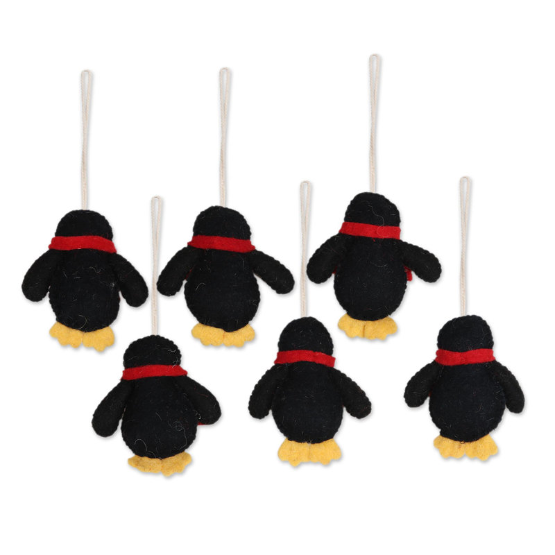 4.3'' Wool Hanging Figurine Ornament