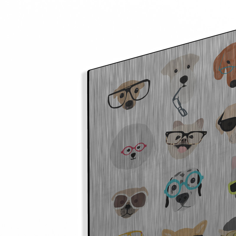 «Dogs With Glasses» par Hanna Melin, H 24 po x l 16 po