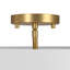 Plafonnier semi-encastré cylindrique en tissu 4 lumières-1491124929