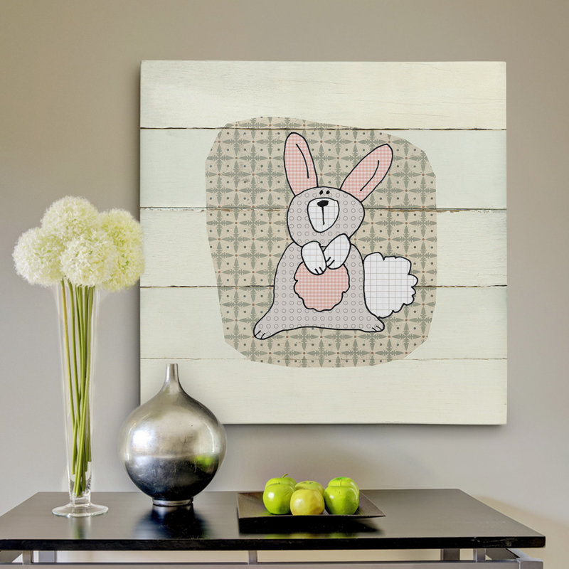 Art de lapin Kenefic Woodland Creatures, H 40 po x l 40 po x P 1,5 po, Toile tendue