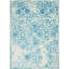 Tapis ivoire / bleu Dashuan-1755805782