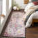 Cassville Power Loom Burgundy/Teal Rug