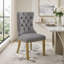 Chaise de salle à manger rembourrée moderne-1228374216