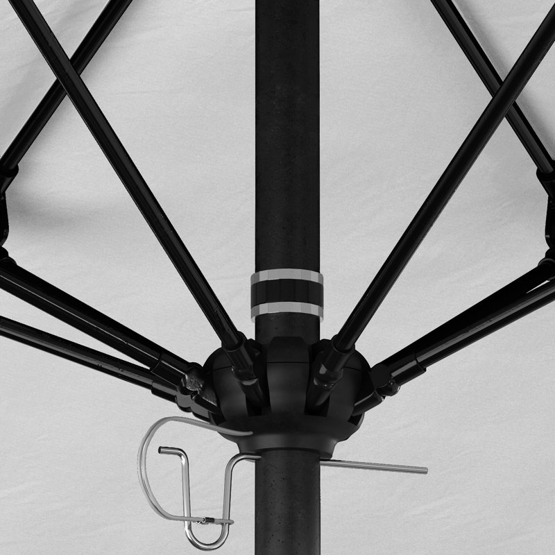 Parasol de marché 108 "x 108" Maryam, Blanc - oléfine