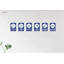 Bathroom Toilet Hygeine Wall Signs Business - 6 Piece No Frame Print Set-1329277300
