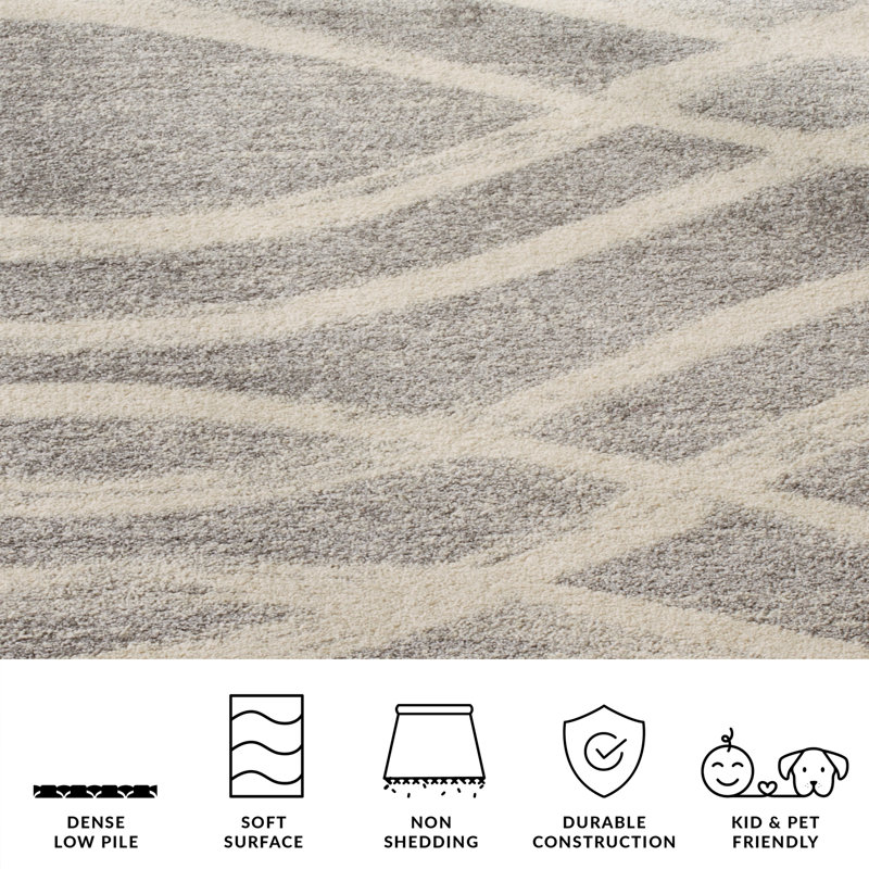 Tapis abstrait Shelva Performance, Runner 2'6" x 20'