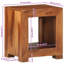 Solid Wood End Table