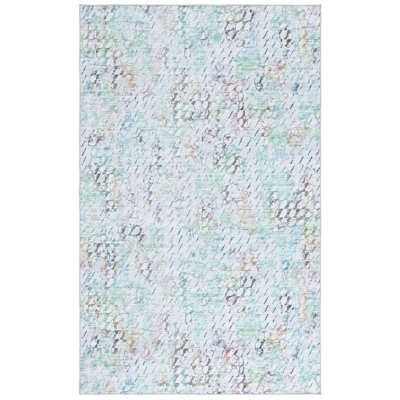 Athiran Performance Machine Washable Abstract Rug