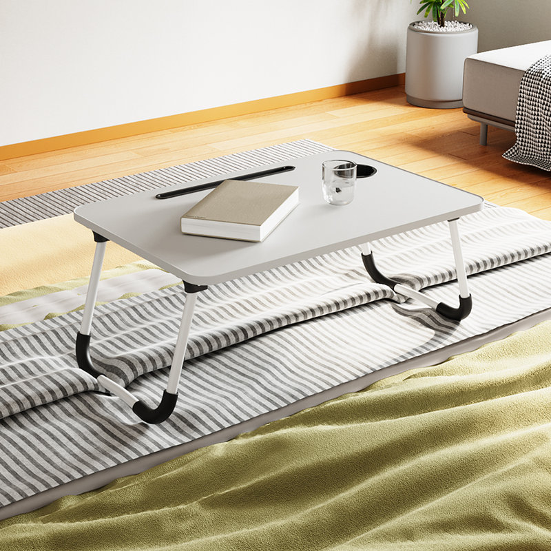 Steel Computer Desk, 28" H x 60" W x 40" D, Grey/White