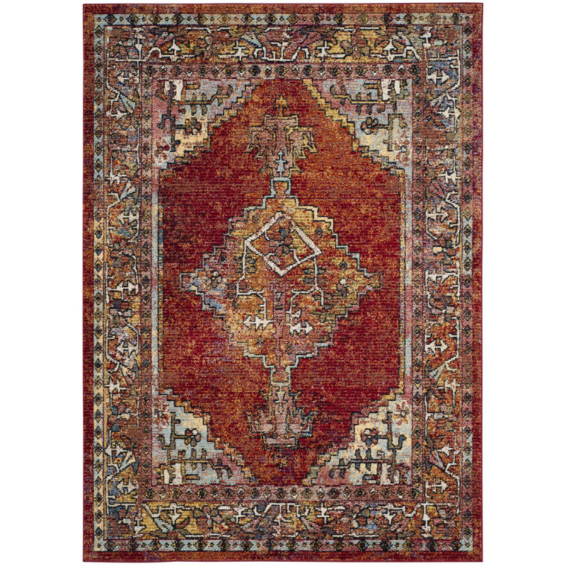 Tapis performance à motif oriental Mcintosh Savannah, Rectangle 9 pi x 12 pi