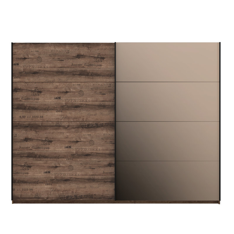 Ellesborough 2 Door Manufactured Wood Wardrobe