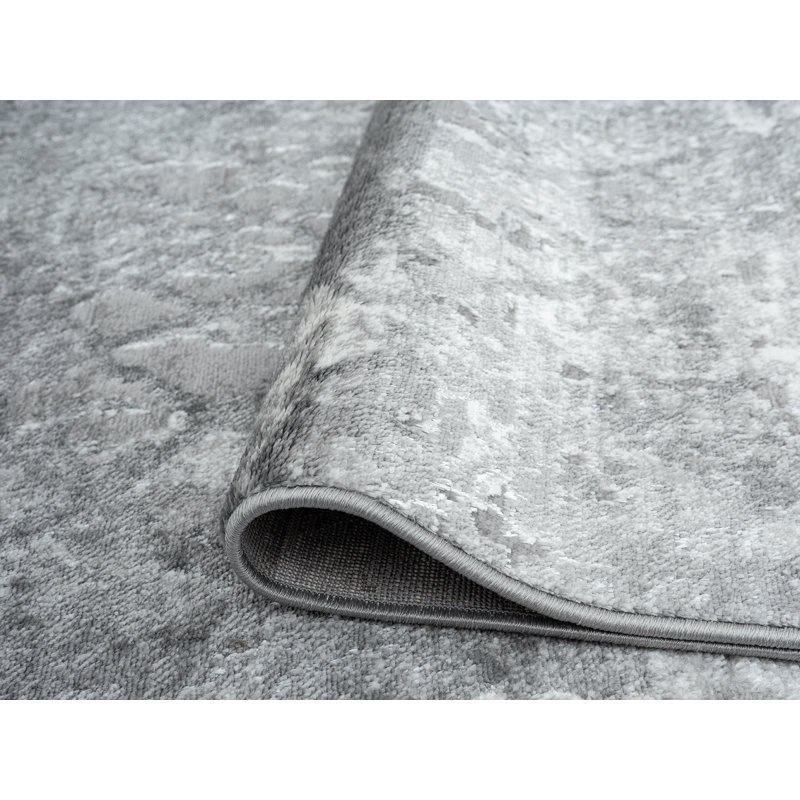 Tapis gris, Rectangle 7 pi 9 po x 9 pi 9 po