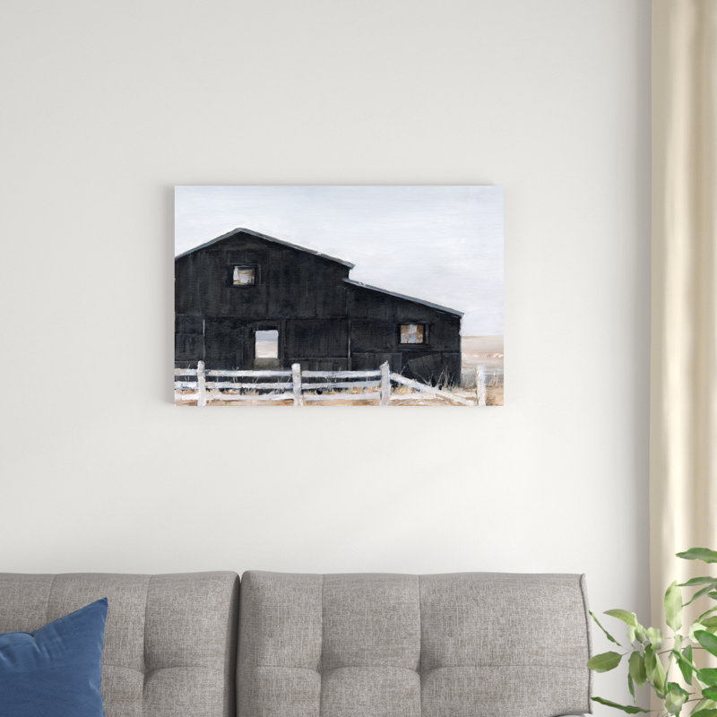 Grange noire I, H 20 po x l 30 po x P 1,25 po