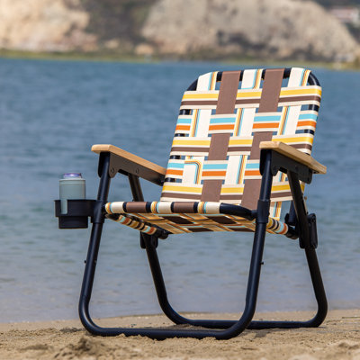 Chaise de camping et de plage GoSports Outdoor WOVN Premium - Chaise pliante pour adultes