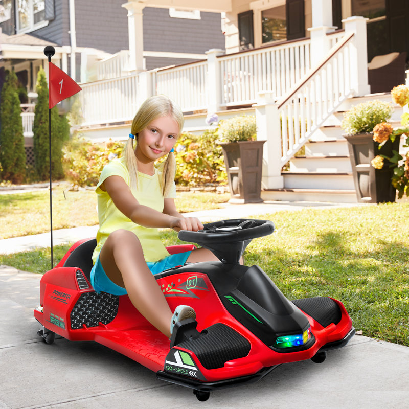 Cohill Metro Lane Battery Powered Ride On, Red/Black