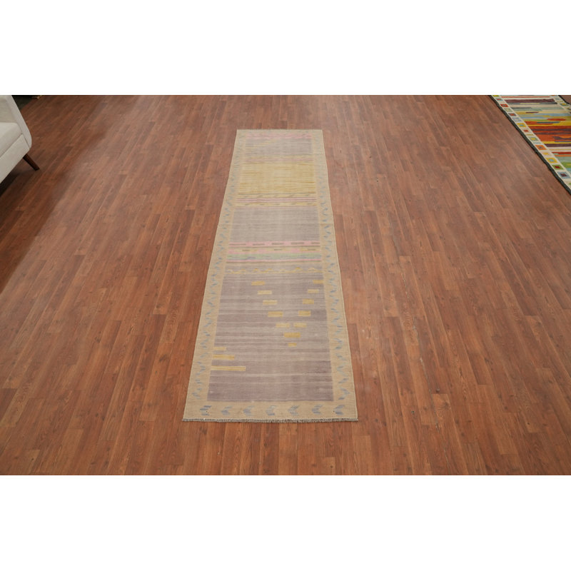 Tapis tribal en laine Kilim
