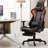 Ebern Designs Adjustable Headrest and Reclining PC & Racing Game Chair