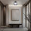 Doma Dimmable LED Semi-Flush Mount With Built in Color Temperature Adjustability Switch From 2700K/3000K/3500K/4000K-2003013579
