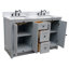 Ensemble de meuble-lavabo double 55 po Keesha-8513938-8513948-74006448