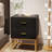 Modern Nightstand with 2 Drawers, Bedside Table-208821822-235660578