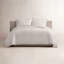 Vera Wang Crinkle Solid White Duvet Cover Set-1364984164
